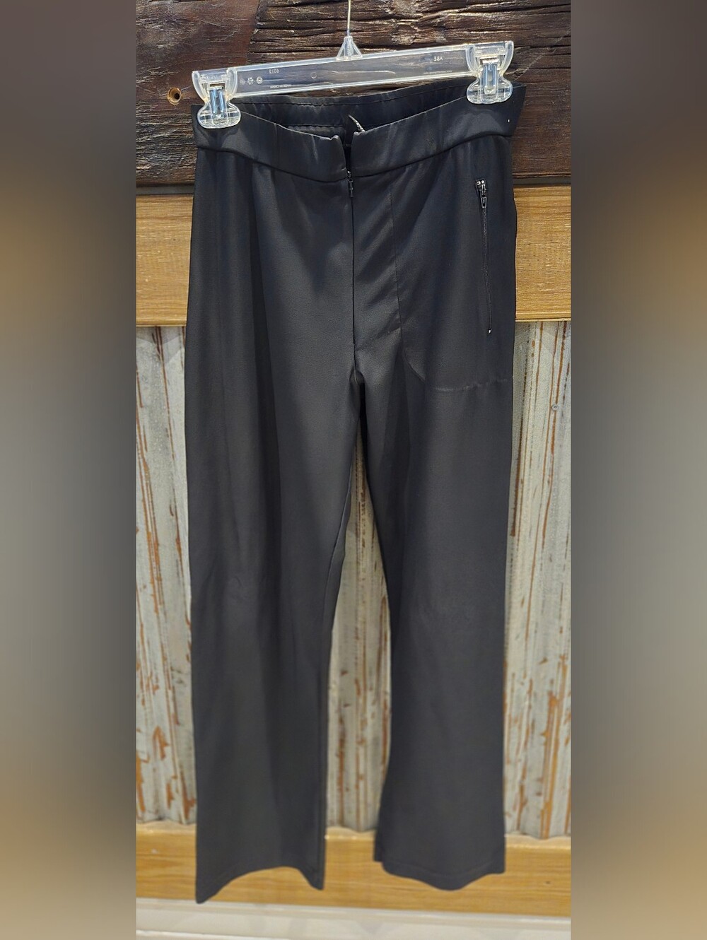 Nike Women's Black Golf Pants with Zip Pocket- Size M
